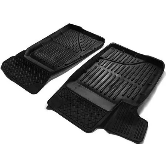 Коврик салона -2101-07 резиновый (СРТК) перед 2шт