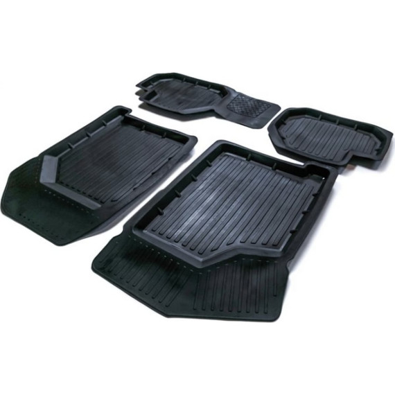 Коврик салона -2108-099, 13-15 резиновый (СРТК) к-т