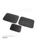 Коврики салона 2101 с перем EVA черные/окант черная.CS20