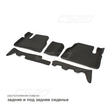 Коврики салона 2110 EVA 3D DRIVE CS20