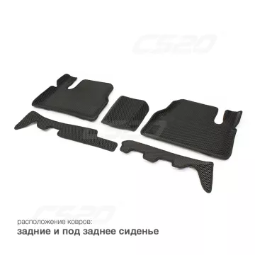 Коврики салона 2110 EVA 3D DRIVE CS20
