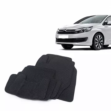Коврики салона CITROEN C4 EVA,черные/окант черная.DRIVE CS20