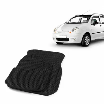 Коврики салона Daewoo Matiz (98-) EVA,черные/окант черная.DRIVE CS20