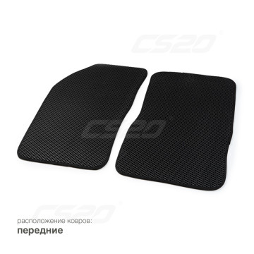 Коврики салона DAEWOO Nexia, EVA,черные/окант черная.DRIVE CS20