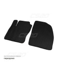 Коврики салона FORD Focus 2 (C307), 2002-11, EVA,черные/окант черная.DRIVE CS20