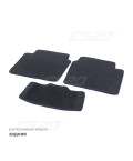 Коврики салона MAZDA 6 3 (GJ), 2012-15 EVA,черные/окант черная.DRIVE CS20