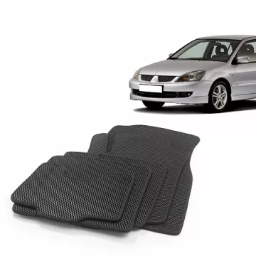 Коврики салона MITSUBISHI Lancer IX, 2003-09 EVA,черные/окант черная.DRIVE CS20