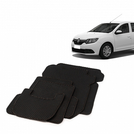 Коврики салона RENAULT Sandero I, 2009-13 EVAcell PROFI CS20