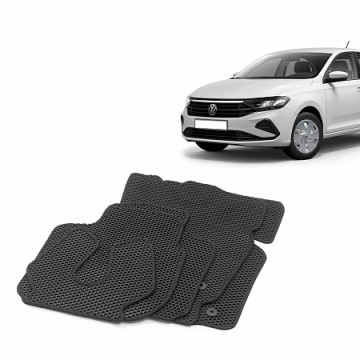 Коврики салона VOLKSWAGEN Polo 6, c 2020 EVAcell PROFI CS20
