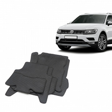 Коврики салона VOLKSWAGEN Tiguan 2, с 2016 EVAcell PROFI CS20