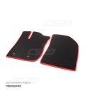 Коврики салона  XRAY с перем EVA,черные/окант красн. CS20