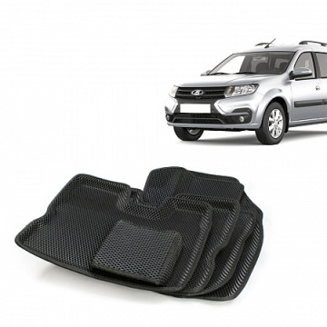 Коврики салона Ларгус EVA 5D DRIVE CS20