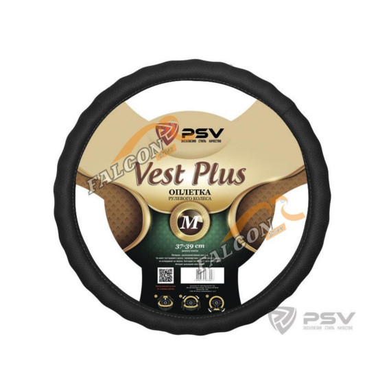 Оплетка M d-38см (PSV) VEST (Extra) PLUS Fiber Черная 121953