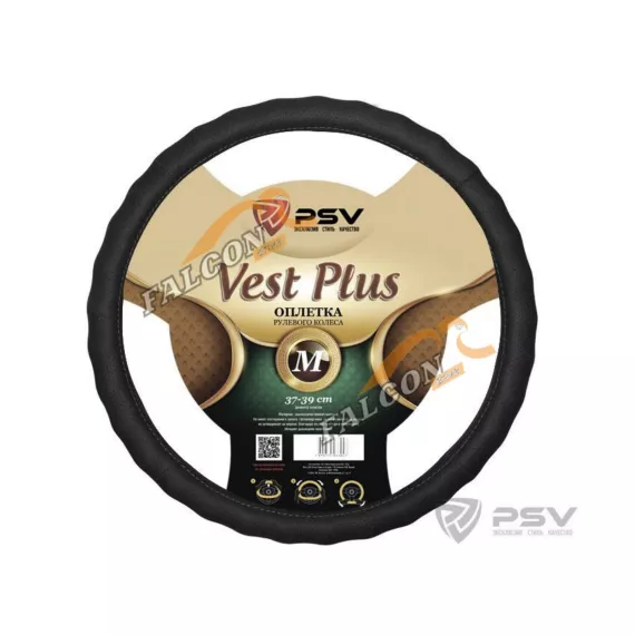 Оплетка M d-38см (PSV) VEST (Extra) PLUS Fiber Черная 121953