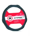 Оплетка руля AUTOPROFI (L) АР-1020 кожа черный