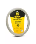 Оплетка руля CarPerformance (L) CP-2010 GY экокожа серый