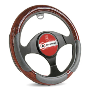Оплетка руля AUTOPROFI (М) SP-5022 L.GY св.серый