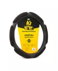 Оплетка руля CarPerformance (M) CP-5026 BK 6 подуш. черный
