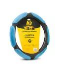 Оплетка руля CarPerformance (M) CP-5026 BK 6 подуш. черный