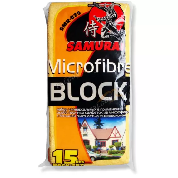 Салфетка микрофибра 30*30 (City Up) CA-119/SMR-825 15шт