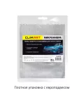 Салфетка микрофибра 40*40 (ClimArt) для стекол и зеркал 2шт CLA00742