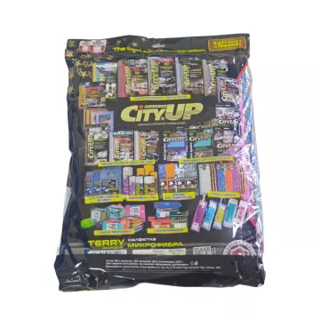 Салфетка микрофибра 50*70 (City Up) Big & Thick CA-140 3шт