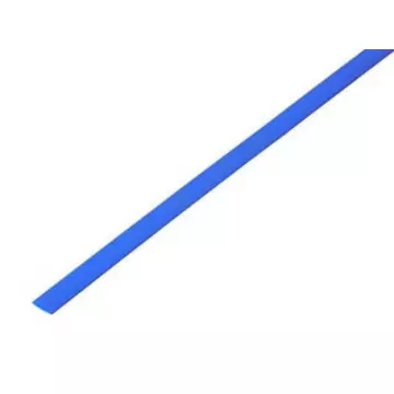 Трубка термоусадочная d=6,0 мм, L=1м (синяя) REXANT
