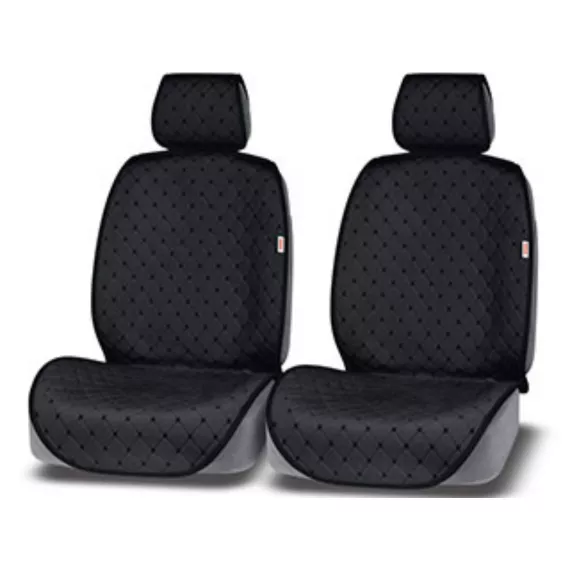 Накидка AUTOPREMIER ALCANTRA LUXE, чёрн, компл. передн. 2 шт.