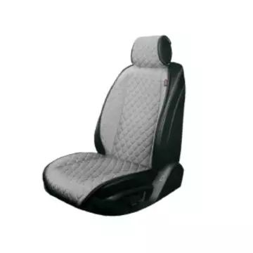 Накидка AUTOPREMIER ALCANTRA SINGLE серый, 2 предм.