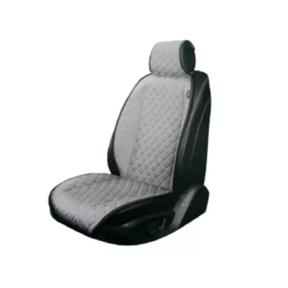 Накидка AUTOPREMIER ALCANTRA SINGLE серый, 2 предм.