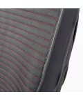 Накидка CarPerformance, каркасн. fiberflax (лен) средн плет, гориз простр, чёр/крас пер. 2 шт CUS-2022 BK/RD