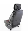 Накидка CarPerformance, каркасн. черный экокожа компл. передн. 2 шт. CUS-2092 BK/BK