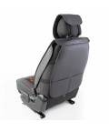 Накидка CarPerformance, каркасн. черный/красный экокожа компл. передн. 2 шт. CUS-2092 BK/RD