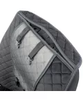 Накидка CarPerformance, чёрый, алькантара + ромб, компл. передн. 2 шт. CUS-1012 BK/BK