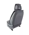 Накидка CarPerformance, чёрый, алькантара + ромб, компл. передн. 2 шт. CUS-1012 BK/BK