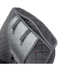 Накидка CarPerformance, чёрый, алькантара + ромб, компл. передн. 2 шт. CUS-1012 BK/BK