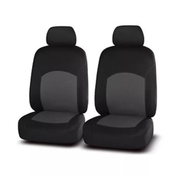 Чехлы AUTOPREMIER BEST, передние, чёрн./сер, 4 предм,
