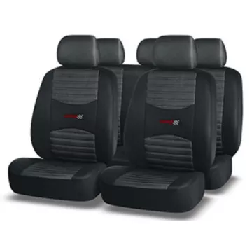 Чехлы AUTOPREMIER CARBON черн./темн. сер. AIRBAG,11 предм.