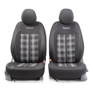 Чехлы универсальные Polo GTi черный/серый AUTOPROFI