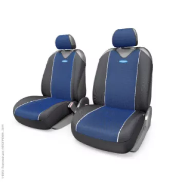 Чехлы универсальные майки Sport plus front ПЕРЕДНИЕ синий AUTOPROFI