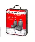 Чехлы универсальные майки Sport plus front ПЕРЕДНИЕ черный AUTOPROFI