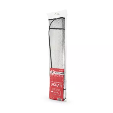 Шторка солнцезащитная 130Х60см 200 г/м? двусторонняя AUTOPROFI BUBBLE