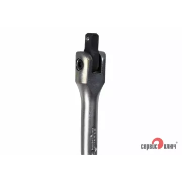 Вороток 1/4" 140мм СЕРВИС КЛЮЧ шарнир. с рукояткой