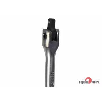 Вороток 1/4" 140мм СЕРВИС КЛЮЧ шарнир. с рукояткой