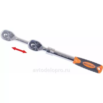 Трещотка 1/4" (АвтоДело) телескоп (10865) 39734