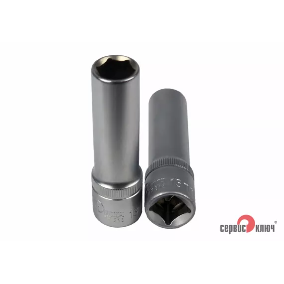 Головка *13 1/2" 6 гр (Сервис Ключ) удлин