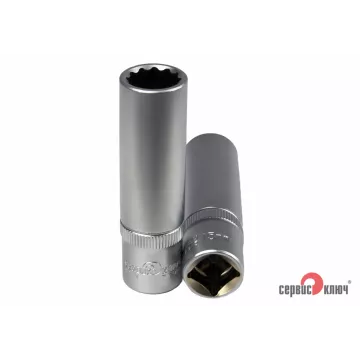 Головка *15 1/2" 12 гр (Сервис Ключ) удлин