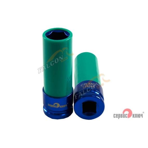 Головка *17 1/2" 6 гр ударная колесная (Сервис ключ) для литых дисков