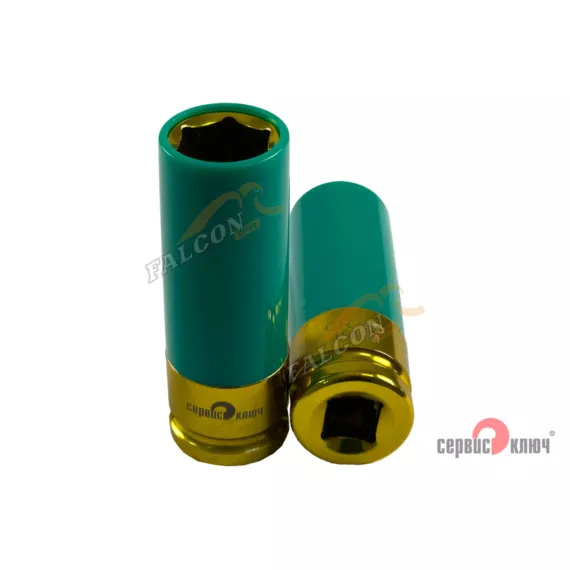 Головка *19 1/2" 6 гр ударная колесная (Сервис ключ) для литых дисков