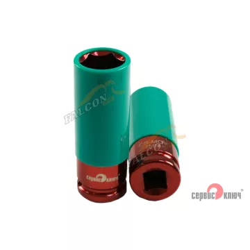 Головка *21 1/2" 6 гр ударная колесная (Сервис ключ) для литых дисков